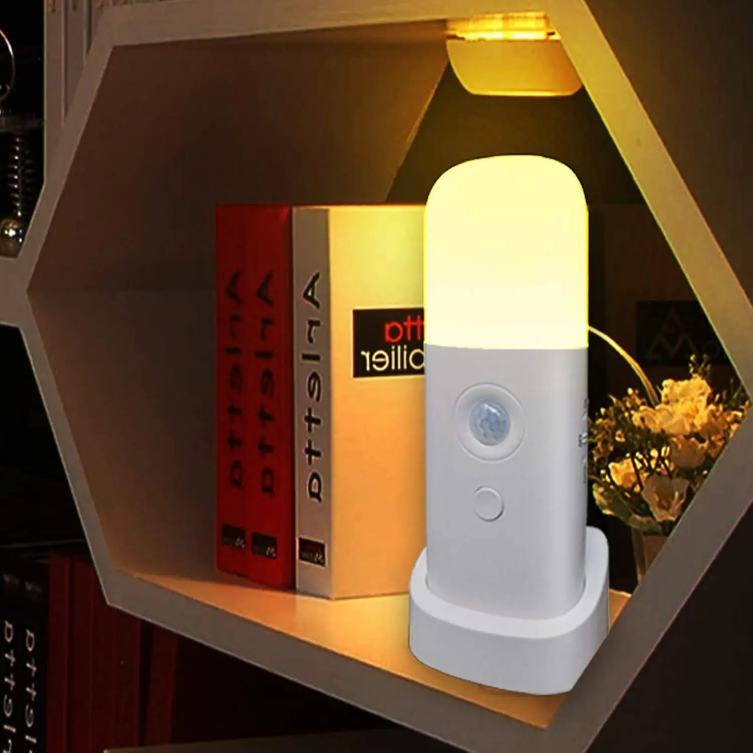 Motion Sensor Night Light, Dimmable LED with 5 Brightness Levels, 2000mAh Rechargeable, Portable for Kids Room, Bedroom, Hallway
Motion Sensor Night Light, Dimmable LED with 5 Brightness Levels, 2000mAh Rechargeable, Portable for Kids Room, Bedroom, Hallway