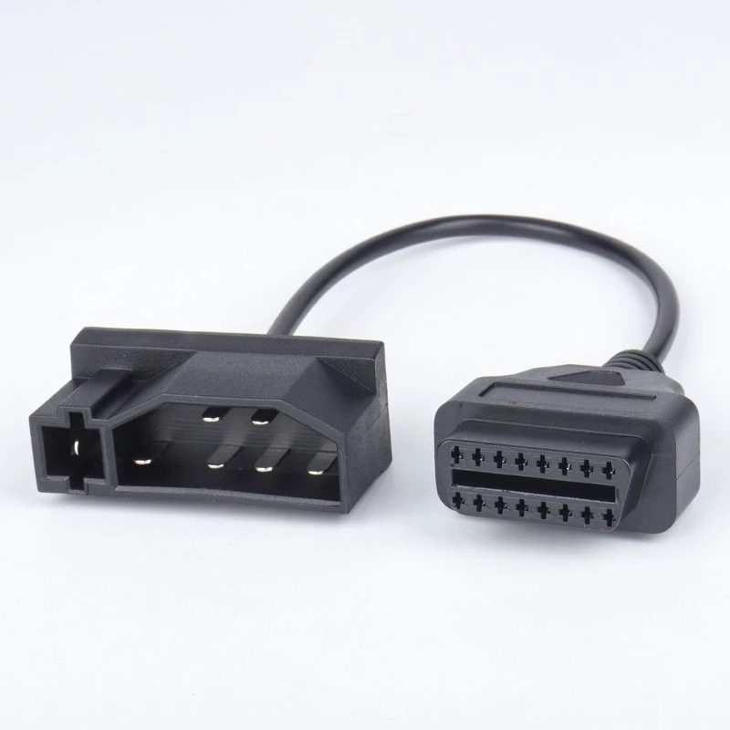 7 Pin To OBD2 16 Pin Adapter Extension Cable for Ford Lincoln Mercury Diagnostic Scanner Cable Plug Play for Car Fault Diagnosis
7 Pin To OBD2 16 Pin Adapter Extension Cable for Ford Lincoln Mercury Diagnostic Scanner Cable Plug Play for Car Fault Diagnosis