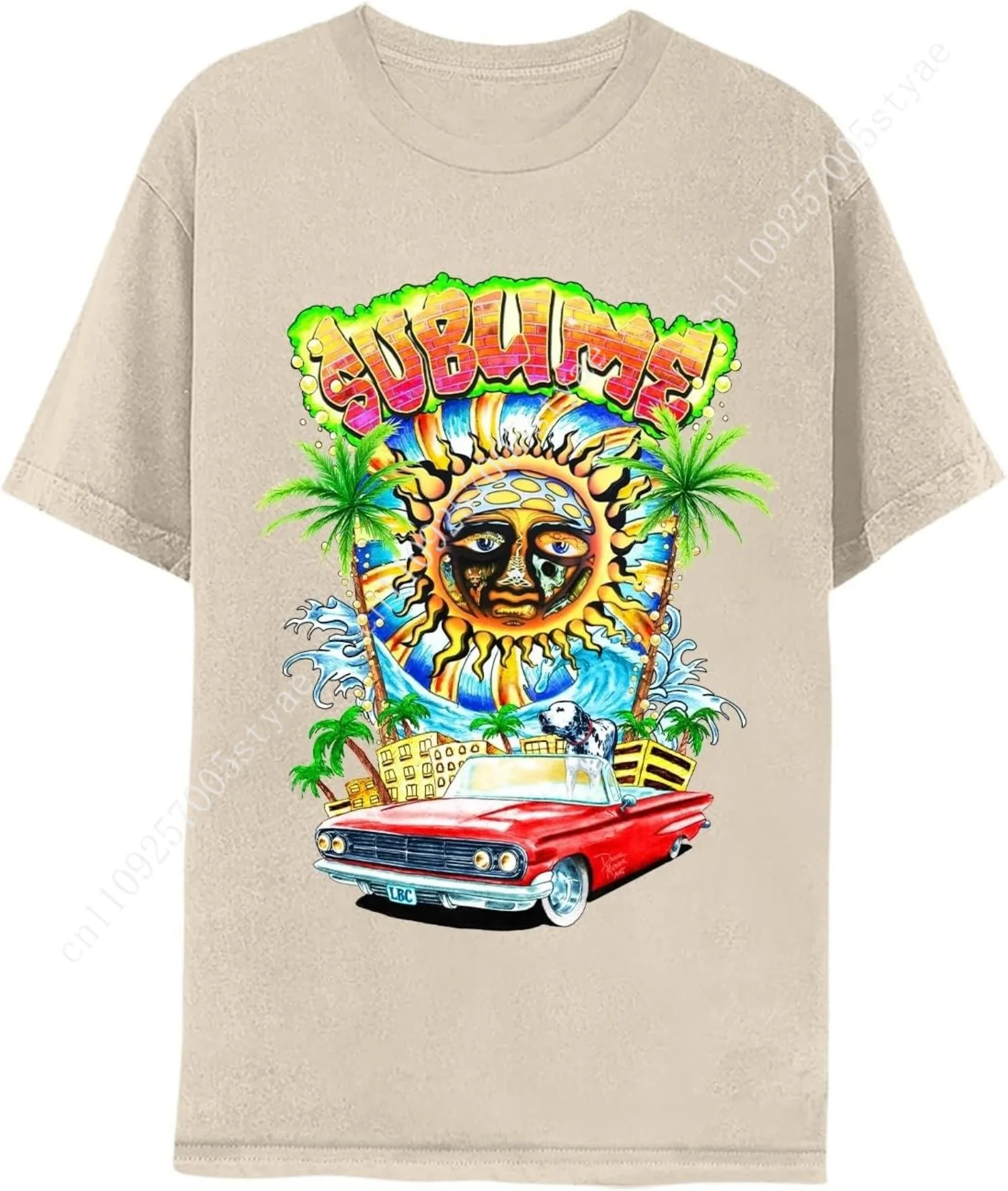 Sublime T Shirt Long Beach CA Adult Natural Short Sleeve 90s Rock Ska Band Vintage Style Graphic Tees
Sublime T Shirt Long Beach CA Adult Natural Short Sleeve 90s Rock Ska Band Vintage Style Graphic Tees