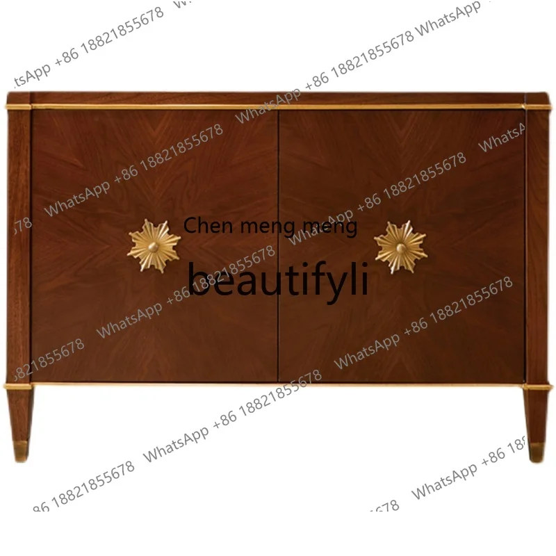 American light luxury solid wood porch cabinet parquet shoe cabinet simple living room storage and dining side cabinet H
American light luxury solid wood porch cabinet parquet shoe cabinet simple living room storage and dining side cabinet H