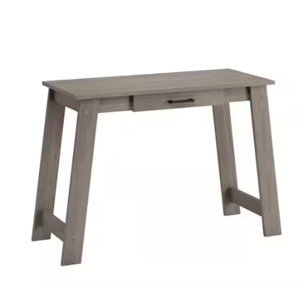 Writing Table,43.583 in. Silver Sycamore Engineered Wood Writing Desk with Drawer
Writing Table,43.583 in. Silver Sycamore Engineered Wood Writing Desk with Drawer