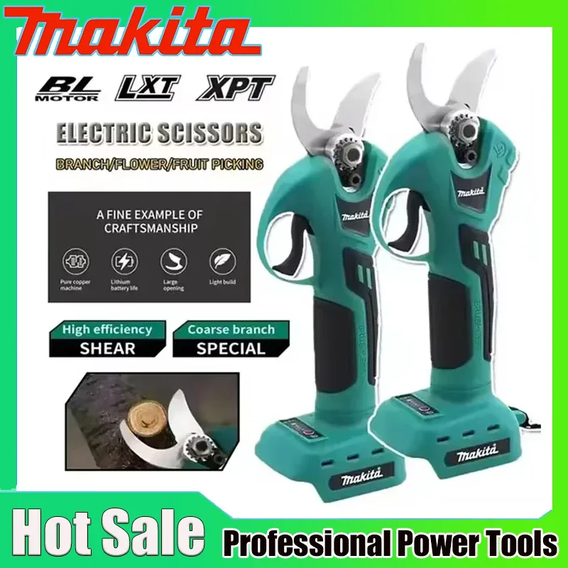 Makita 18V Battery Professional Cordless Electrician Scissors Pruning Shears Cutter Wireless Drills Tools Garden Pruner
Makita 18V Battery Professional Cordless Electrician Scissors Pruning Shears Cutter Wireless Drills Tools Garden Pruner