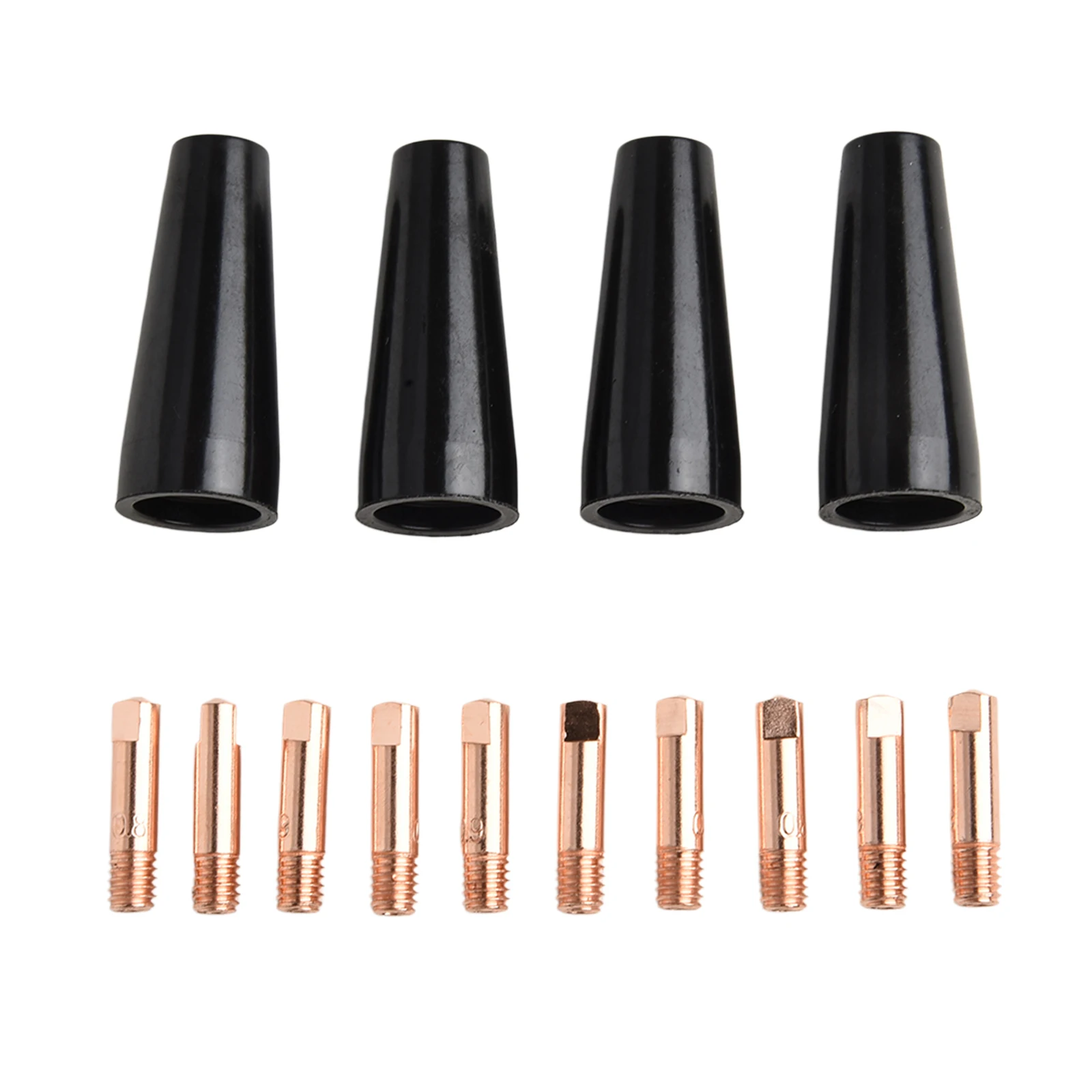 Flux Core Tips Gasless Nozzle Tips Heating Efficiency For 14AK Torch Copper Conductive Tips For Welding Plasma Welder
Flux Core Tips Gasless Nozzle Tips Heating Efficiency For 14AK Torch Copper Conductive Tips For Welding Plasma Welder