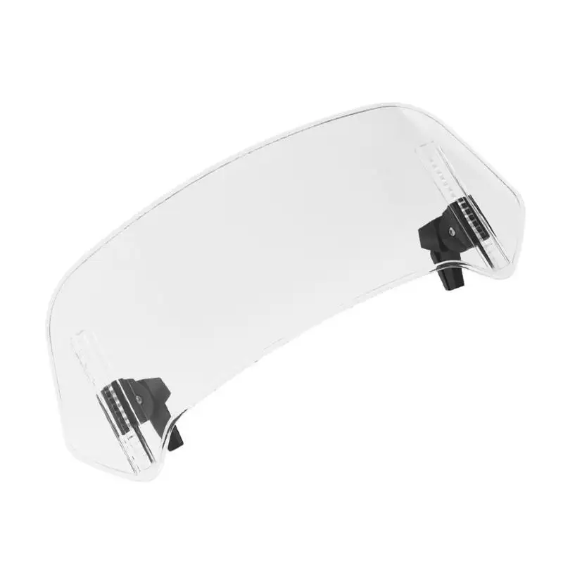 02DE Motorcycle Windshield Extension Large Adjustable Clear Spoiler Deflector ABS
02DE Motorcycle Windshield Extension Large Adjustable Clear Spoiler Deflector ABS