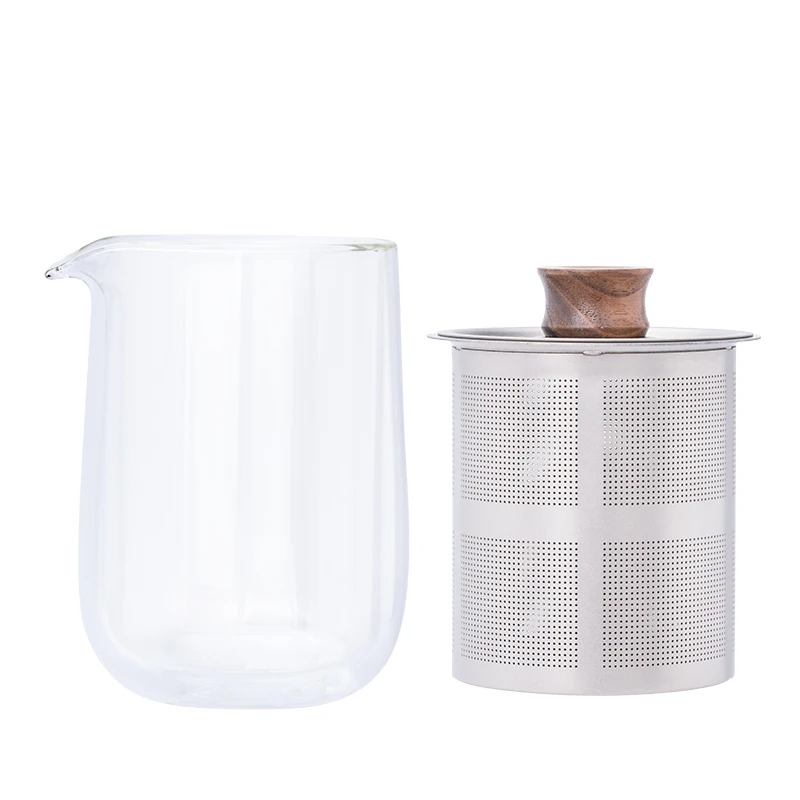 Boundless Voyage Coffee Maker,Titanium Filter Glass Tea Cup 250ml,Anti-scalding Tea Maker for Camping Office Traveling Home Use
Boundless Voyage Coffee Maker,Titanium Filter Glass Tea Cup 250ml,Anti-scalding Tea Maker for Camping Office Traveling Home Use