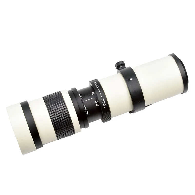 420-800mm Telephoto Zoom Lens Manual Zoom Lens SLR Camera Lens Suitable for Canon Cameras
420-800mm Telephoto Zoom Lens Manual Zoom Lens SLR Camera Lens Suitable for Canon Cameras