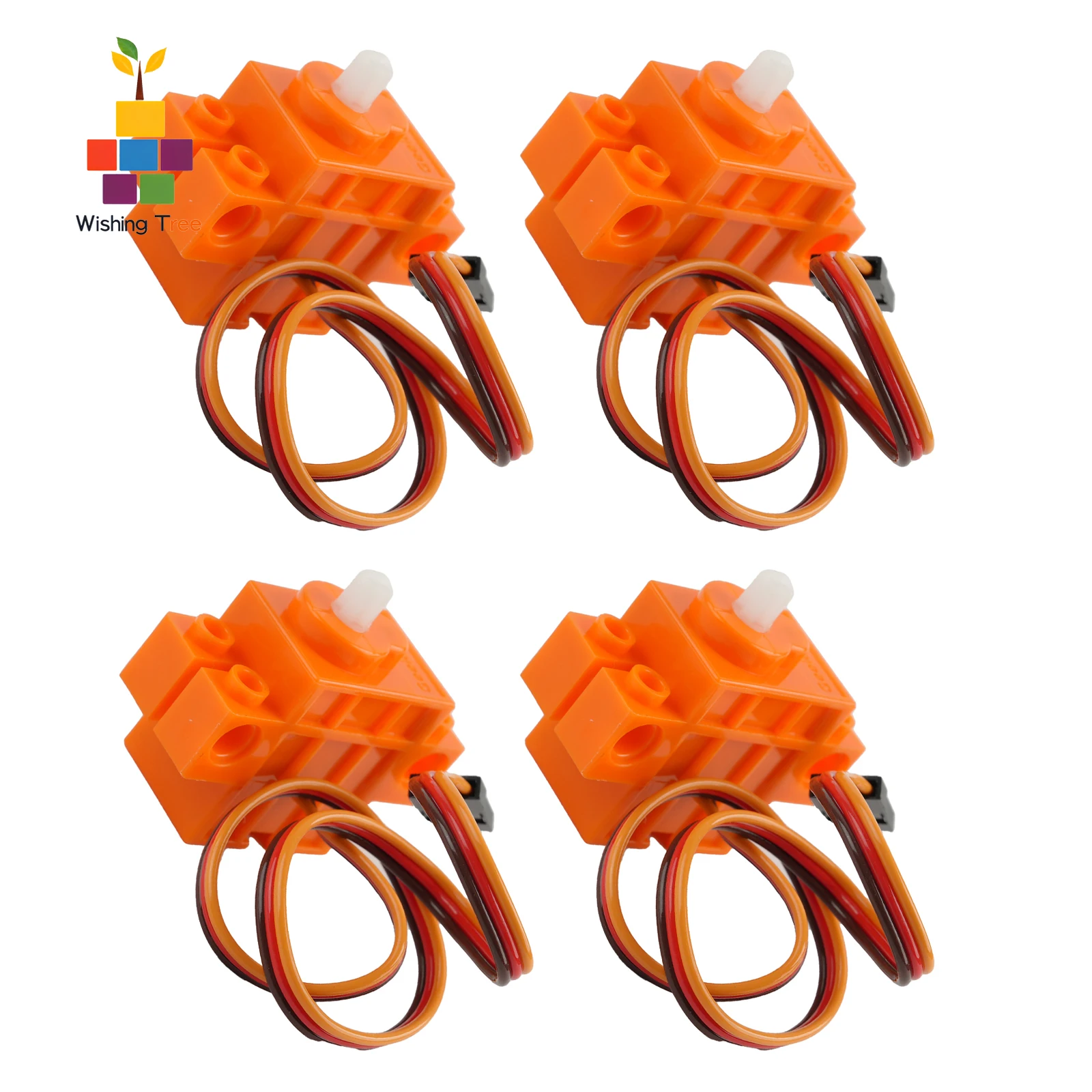 4 шт. Geekservo 360 ° Программируемый серводвигатель для LEGOeds/Micro:bit, DIY RC Robot Smart Car (оранжевый)
4 шт. Geekservo 360 ° Программируемый серводвигатель для LEGOeds/Micro:bit, DIY RC Robot Smart Car (оранжевый)