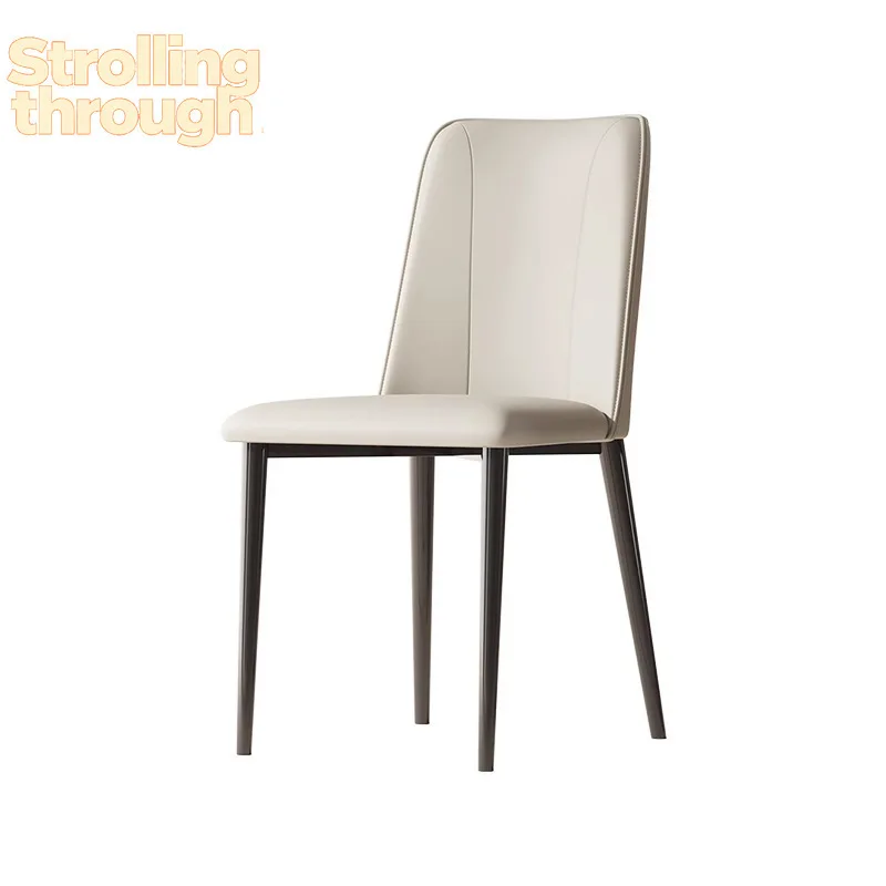 Обеденный стул для дома, современный, простой, кожаный, в итальянском минималистичном стиле, дизайнерский, для обеденного стола, со спинкой
Обеденный стул для дома, современный, простой, кожаный, в итальянском минималистичном стиле, дизайнерский, для обеденного стола, со спинкой