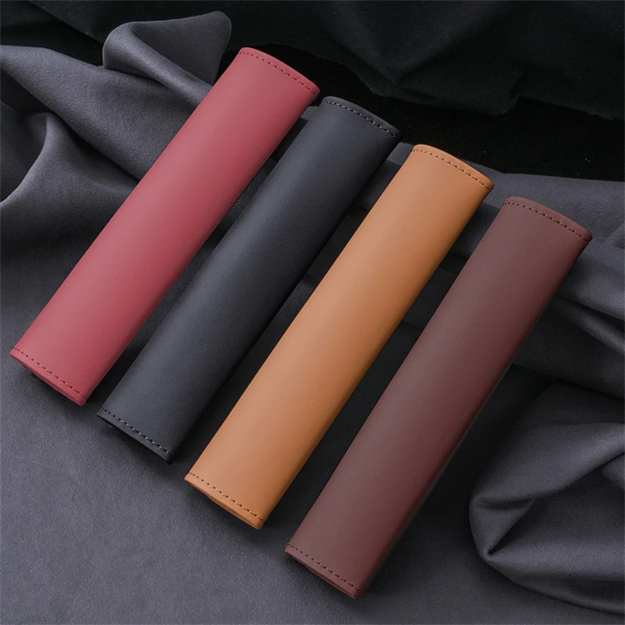 2 шт. ремень безопасности из искусственной кожи, чехол на плечо, дышащая защита, набивка, декоративные аксессуары для салона автомобиля 
2 шт. ремень безопасности из искусственной кожи, чехол на плечо, дышащая защита, набивка, декоративные аксессуары для салона автомобиля