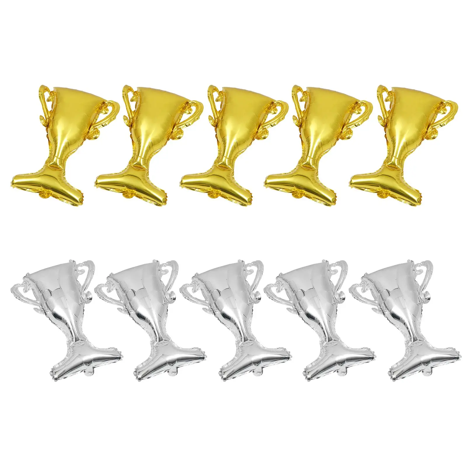 10pcs Trophy Balloons Golden Silver Award Party Decorations Reusable Aluminum Film Graduation Balloons Birthday Supplies
10pcs Trophy Balloons Golden Silver Award Party Decorations Reusable Aluminum Film Graduation Balloons Birthday Supplies