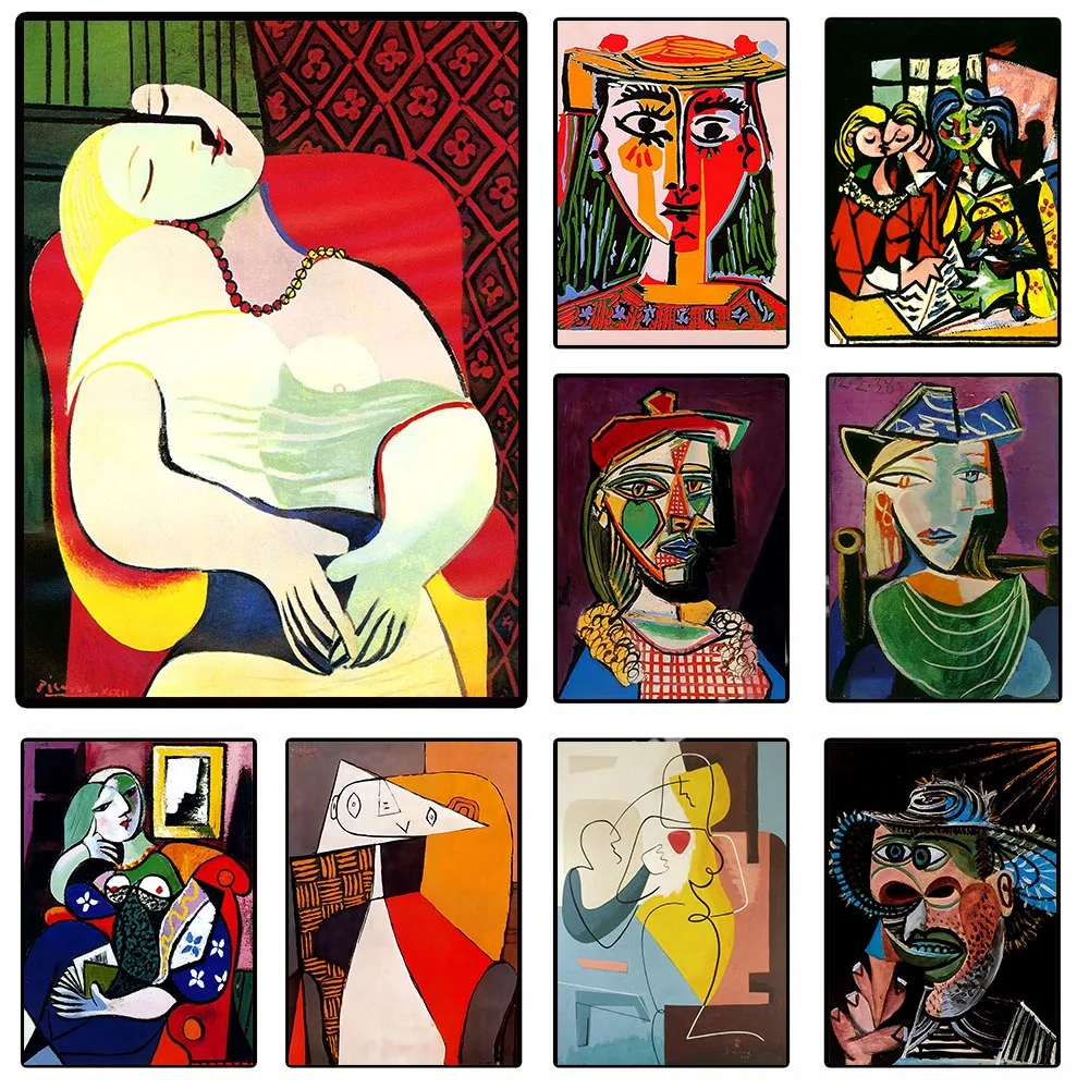 Abstract Vintage Famous Canvas Painting Picasso Poster Art Prints Modern Gallery Wall Hanging Pictures Home Decor Gift Unframed
Abstract Vintage Famous Canvas Painting Picasso Poster Art Prints Modern Gallery Wall Hanging Pictures Home Decor Gift Unframed