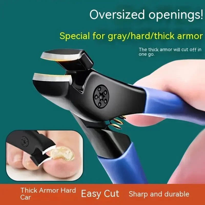 1PCS Professional Toenail Scissors Set - Large Opening Trimmer High Quality to Grip Waterproof Super Sharp Durable - Suitable
1PCS Professional Toenail Scissors Set - Large Opening Trimmer High Quality to Grip Waterproof Super Sharp Durable - Suitable