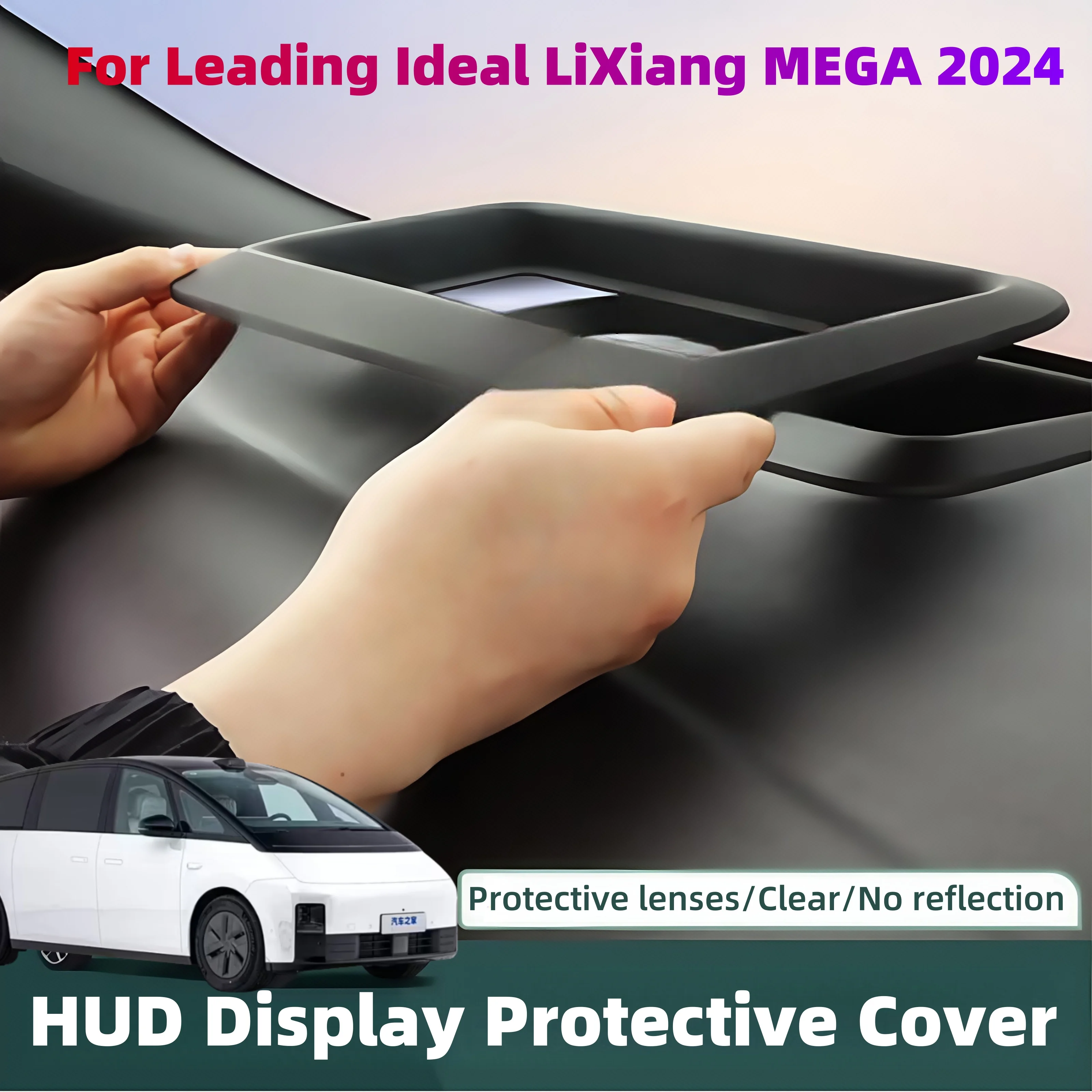 For Leading Ideal LiXiang MEGA 2024 Car Hud Display Protective Cover HD Tempered Glass Anti Reflection Head Up Screen Protector
For Leading Ideal LiXiang MEGA 2024 Car Hud Display Protective Cover HD Tempered Glass Anti Reflection Head Up Screen Protector