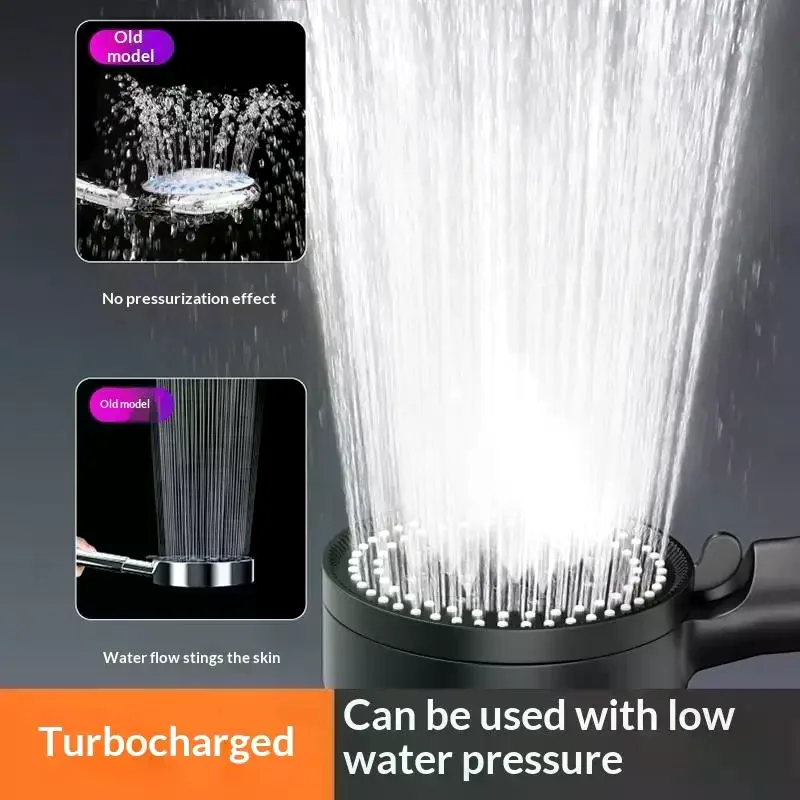 1Pcs 5 Modes Adjustable Filter Shower Head High Pressure Shower Head New Bathroom Shower Head Accessories Sprayer
1Pcs 5 Modes Adjustable Filter Shower Head High Pressure Shower Head New Bathroom Shower Head Accessories Sprayer