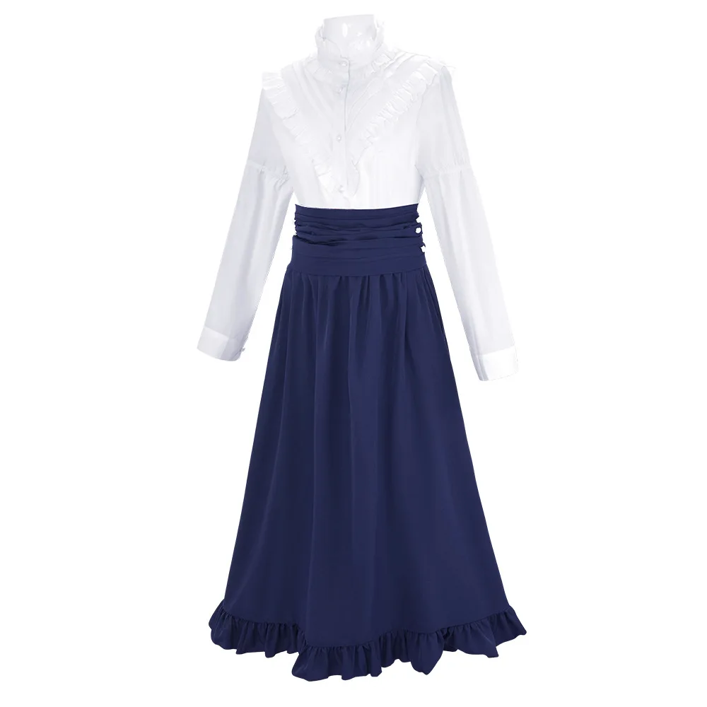 Victorian Vintage Costume For Women Medieval Gothic Ruffle Shirts Long High Waist Skirt Halloween Renaissance Pirate Skirt
Victorian Vintage Costume For Women Medieval Gothic Ruffle Shirts Long High Waist Skirt Halloween Renaissance Pirate Skirt