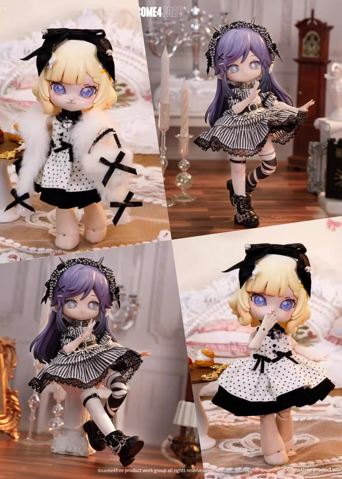 【Без фигурки】COME4FREE 1/12 Одежда и аксессуары для женских кукол, повседневная серия, наряд для чаепития, подходит для фигурок OB11 GSC UFDOLL12in
【Без фигурки】COME4FREE 1/12 Одежда и аксессуары для женских кукол, повседневная серия, наряд для чаепития, подходит для фигурок OB11 GSC UFDOLL12in