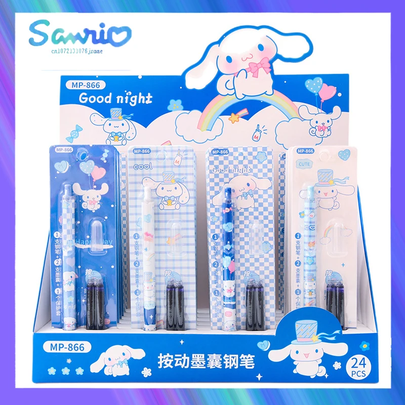 24 шт. Sanrio Мультяшные милые коричные ручки, набор для студентов, канцелярские принадлежности
24 шт. Sanrio Мультяшные милые коричные ручки, набор для студентов, канцелярские принадлежности