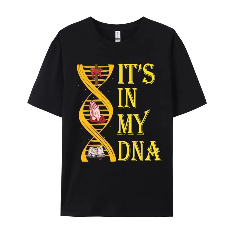 Its In My DnaJ esus Pray Bible Religiou Funny T Shirt Men Top T-Shirts Design Classic Mens T Shirt Design Cotton
Its In My DnaJ esus Pray Bible Religiou Funny T Shirt Men Top T-Shirts Design Classic Mens T Shirt Design Cotton