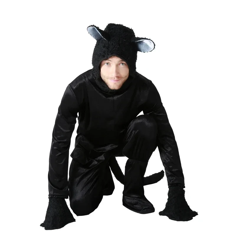 ♥Halloween Cosplay Costume Adult Black Cat Animal Onesie Suitable for Party Dance Jumpsuits Costumes New 2026 Surprise Clothing
♥Halloween Cosplay Costume Adult Black Cat Animal Onesie Suitable for Party Dance Jumpsuits Costumes New 2026 Surprise Clothing