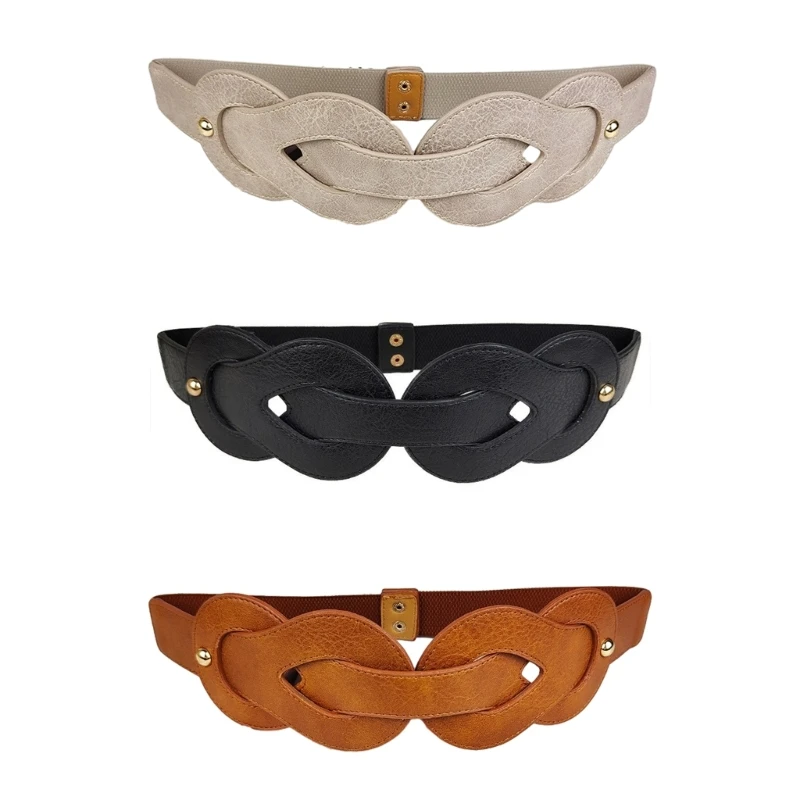 Women Stretchy Waist Belt Vintage Elegant Wide Corset Universal Elastic Rope Decorative Women Corset with Buckle Dropship
Women Stretchy Waist Belt Vintage Elegant Wide Corset Universal Elastic Rope Decorative Women Corset with Buckle Dropship