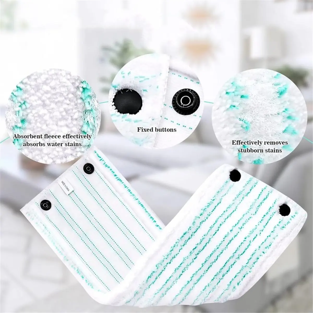 【BRILLIANT 】4PCS Microfibre Mop Covers for Leifheit Clean Twist Reusable Mop Pad Replacement Cleaning Accessories 42CM
【BRILLIANT 】4PCS Microfibre Mop Covers for Leifheit Clean Twist Reusable Mop Pad Replacement Cleaning Accessories 42CM