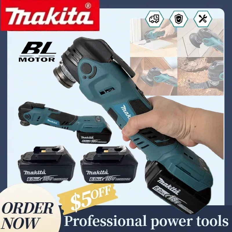 Makita Heavy Duty Makita Brushless Oscillating Saw Cordless Shovel Trimming Tool Construction Woodworking Cutter
Makita Heavy Duty Makita Brushless Oscillating Saw Cordless Shovel Trimming Tool Construction Woodworking Cutter