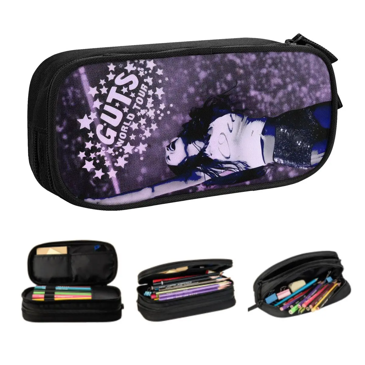 Пользовательский пенал O-Olivias Kawaii для девочек и мальчиков, большой емкости Guts World Tour, пенал, школьные аксессуары
Пользовательский пенал O-Olivias Kawaii для девочек и мальчиков, большой емкости Guts World Tour, пенал, школьные аксессуары