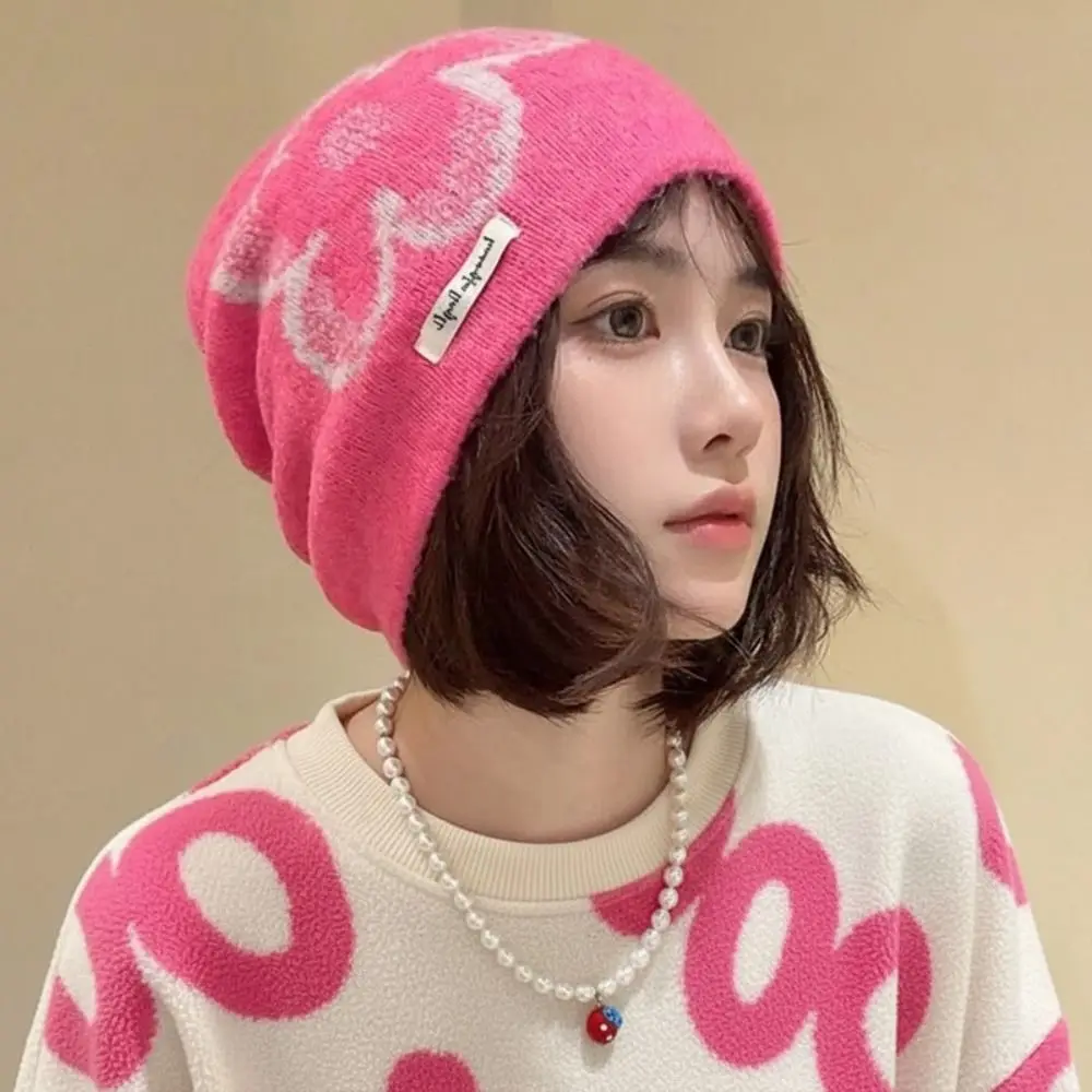 Cute Printed Flower Jacquard Knitted Hat Wool Vintage Printing Knit Cap Warm Cute Ear Protection Hat Girls
Cute Printed Flower Jacquard Knitted Hat Wool Vintage Printing Knit Cap Warm Cute Ear Protection Hat Girls