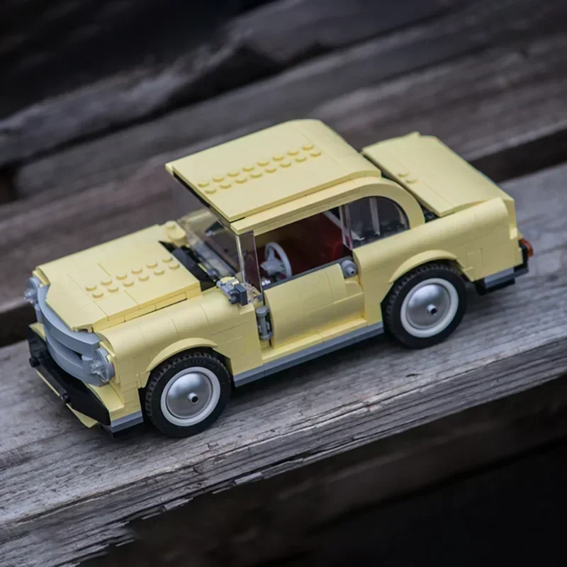 MOC Building Block Classics Yellow Vintage Coupe Car Model Technology Bricks DIY Assembly Vehicle Toys Children's Holiday Gifts
MOC Building Block Classics Yellow Vintage Coupe Car Model Technology Bricks DIY Assembly Vehicle Toys Children's Holiday Gifts