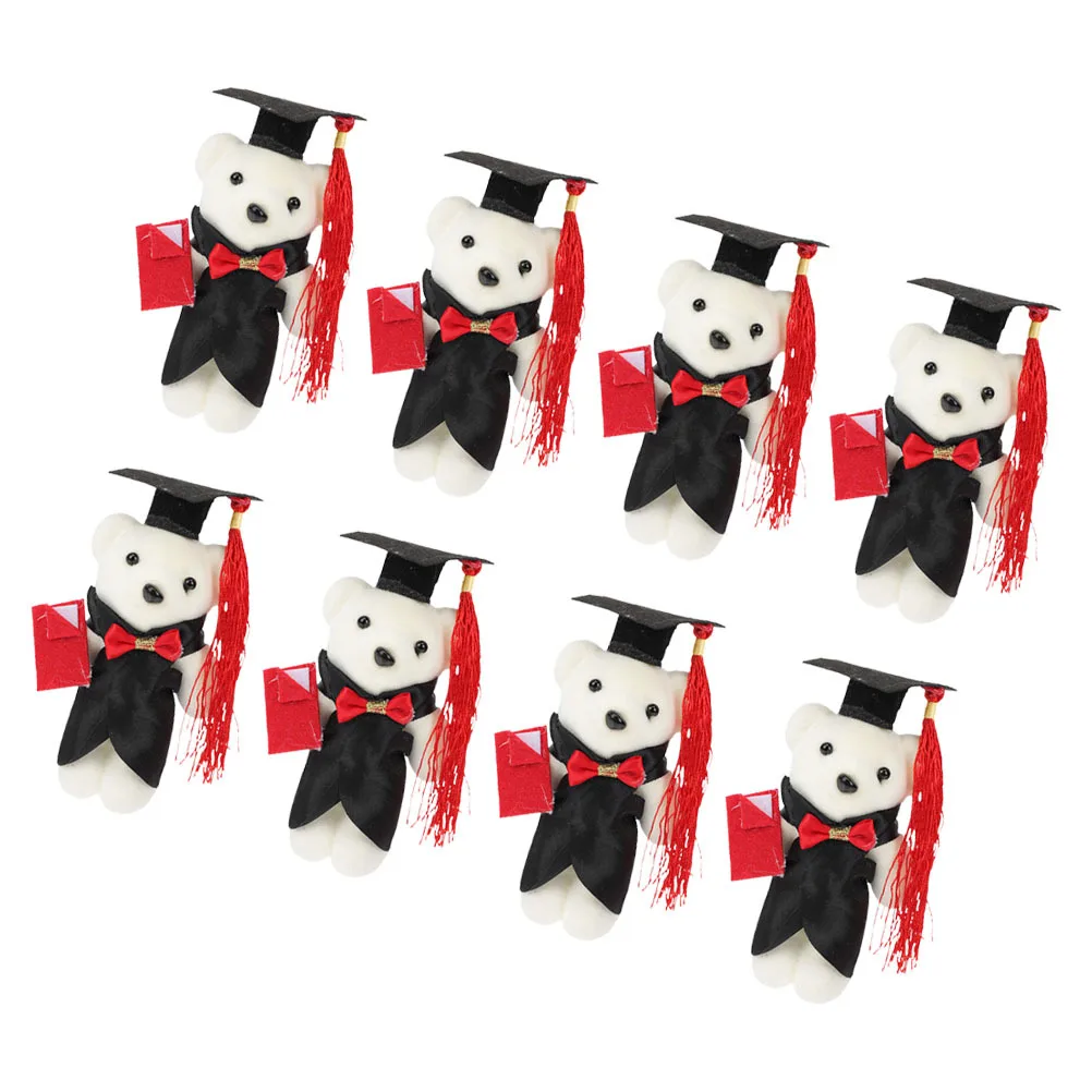 8pcs Mini Graduation Bear Flower Bouquet Cute Animal For Graduation Party Favors Decor Congrats Grad Stuffed Animal
8pcs Mini Graduation Bear Flower Bouquet Cute Animal For Graduation Party Favors Decor Congrats Grad Stuffed Animal