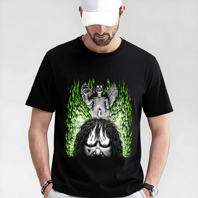 Retro Horror Movie The Exorcist 0317 Sacry Halloween Gift t shirt Supernatural Darkness Pazuzu Graphic Clothes Large size Tops
Retro Horror Movie The Exorcist 0317 Sacry Halloween Gift t shirt Supernatural Darkness Pazuzu Graphic Clothes Large size Tops