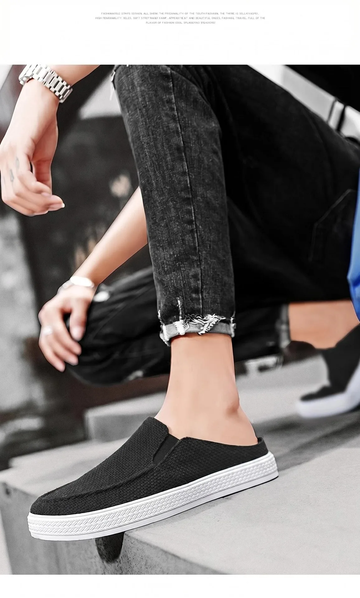 Men's shoes one pedal summer breathable low-top casual shoes outside slippers home trend cloth shoes comfortable dad shoes
Men's shoes one pedal summer breathable low-top casual shoes outside slippers home trend cloth shoes comfortable dad shoes