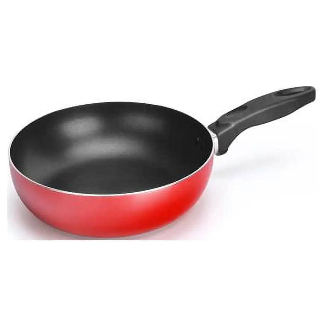 Nurichef Medium Fry Pan 10-Inch Kitchen Cookware, Black Coating Inside, Heat Resistant Lacquer, Red
Nurichef Medium Fry Pan 10-Inch Kitchen Cookware, Black Coating Inside, Heat Resistant Lacquer, Red