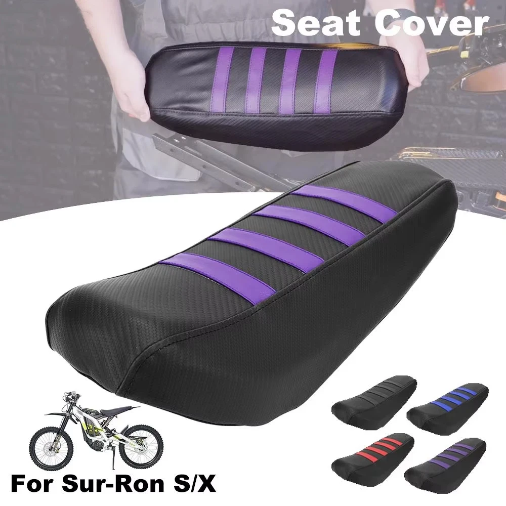Motorcycle Accessories Anti-skid Cushion Covers Striped Soft Seat Cover For SUR-RON Surron LB Light Bee S X Electric Dirt Bike
Motorcycle Accessories Anti-skid Cushion Covers Striped Soft Seat Cover For SUR-RON Surron LB Light Bee S X Electric Dirt Bike
