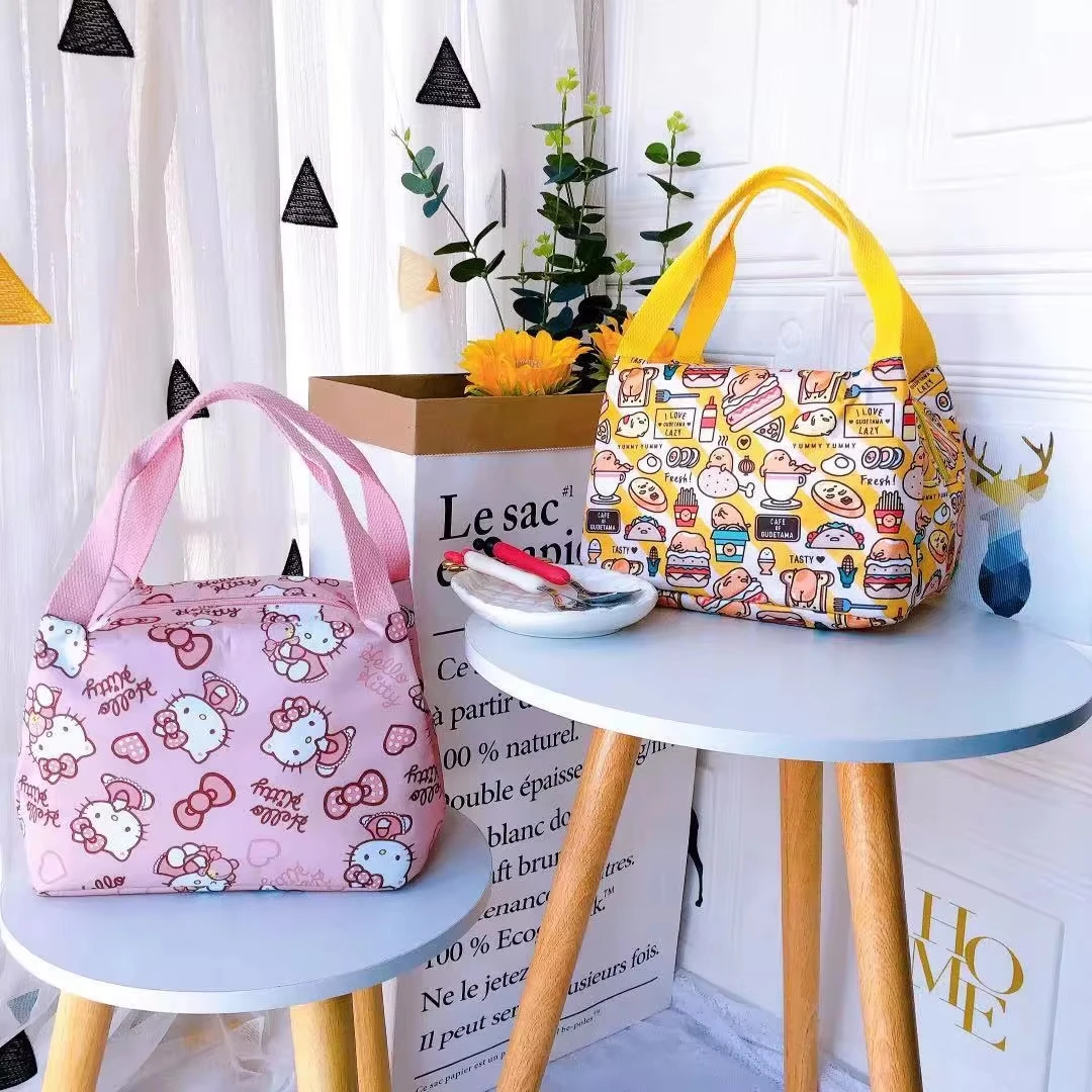 Sanrio Hello Kitty Lunch Box Kuromi Cinnamoroll My Melody Keep Warm Keep Cold Portable Lunch Box Bags Large Capacity Storage Bag
Sanrio Hello Kitty Lunch Box Kuromi Cinnamoroll My Melody Keep Warm Keep Cold Portable Lunch Box Bags Large Capacity Storage Bag