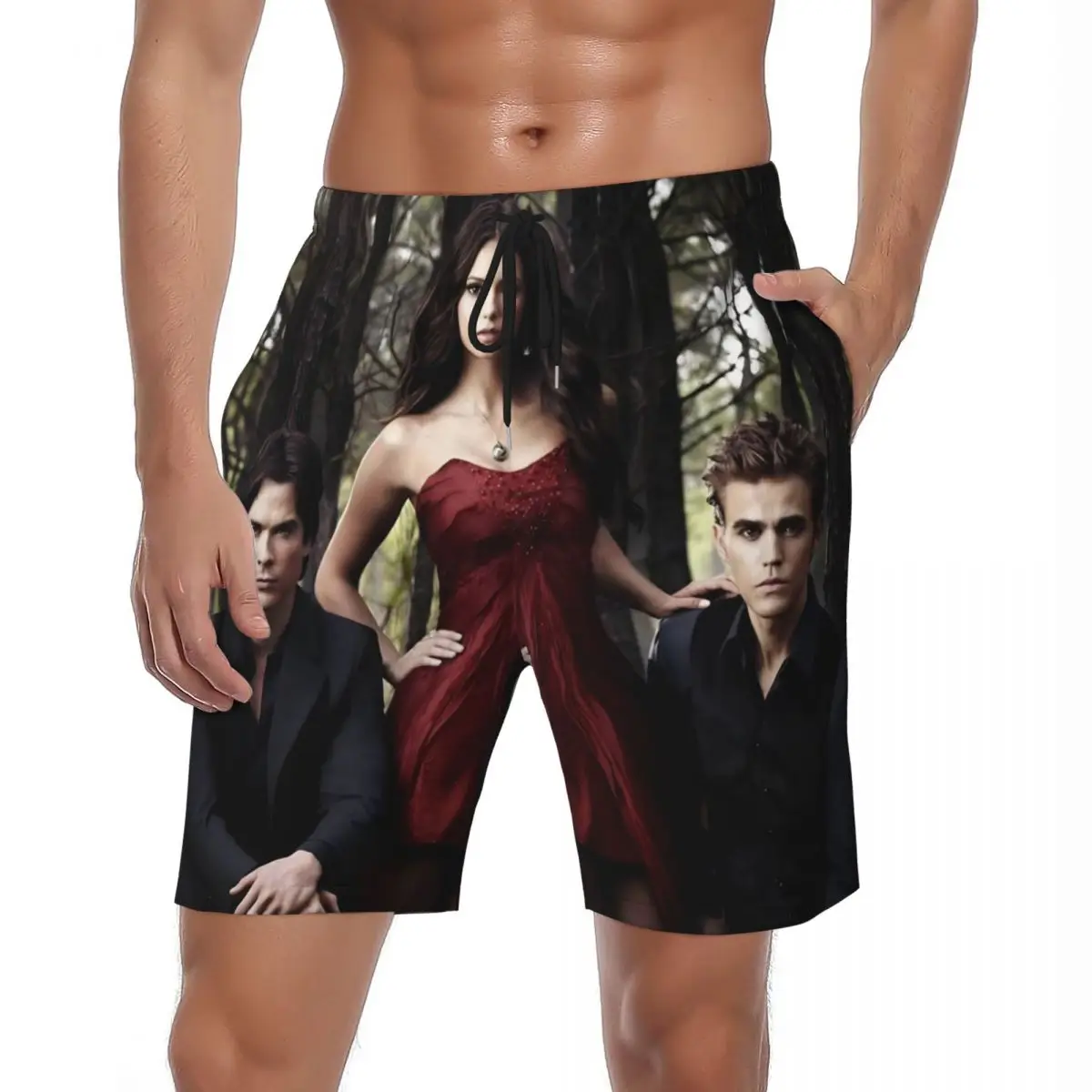 Swimsuits The Vampire Diaries Damon Salvatore TV Series Board Shorts Summer Casual Beach Short Pants Man Sportswear Swim Trunks
Swimsuits The Vampire Diaries Damon Salvatore TV Series Board Shorts Summer Casual Beach Short Pants Man Sportswear Swim Trunks