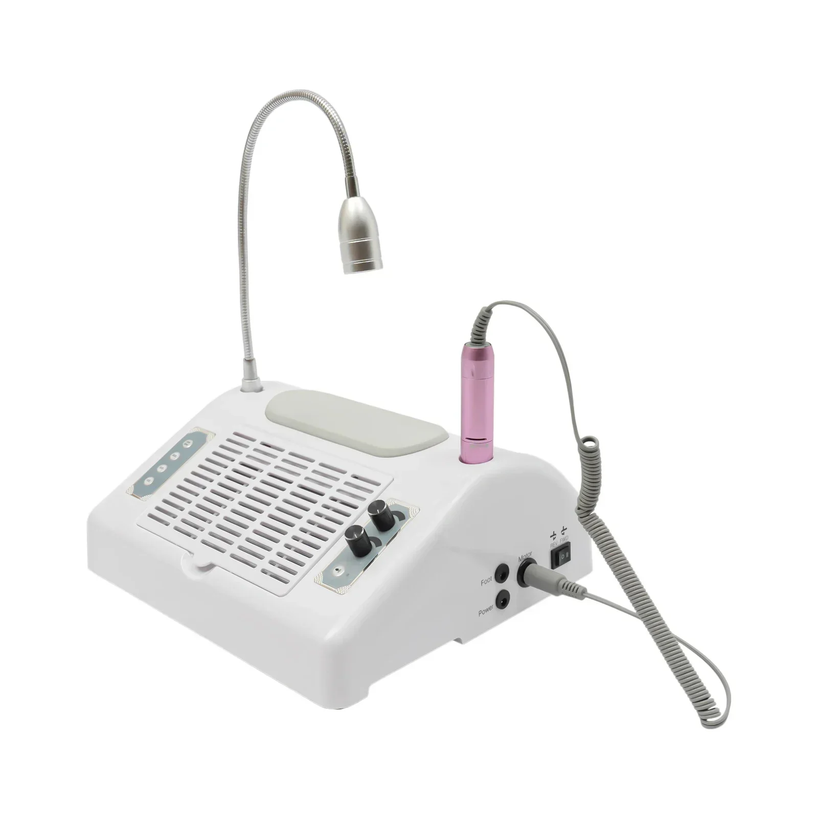 5 in 1 Nail Drill Manicure Machine 30000rpm Electic Nail Lamp Dryer, Nail Dust Collector for Acrylic Nails Manicure
5 in 1 Nail Drill Manicure Machine 30000rpm Electic Nail Lamp Dryer, Nail Dust Collector for Acrylic Nails Manicure