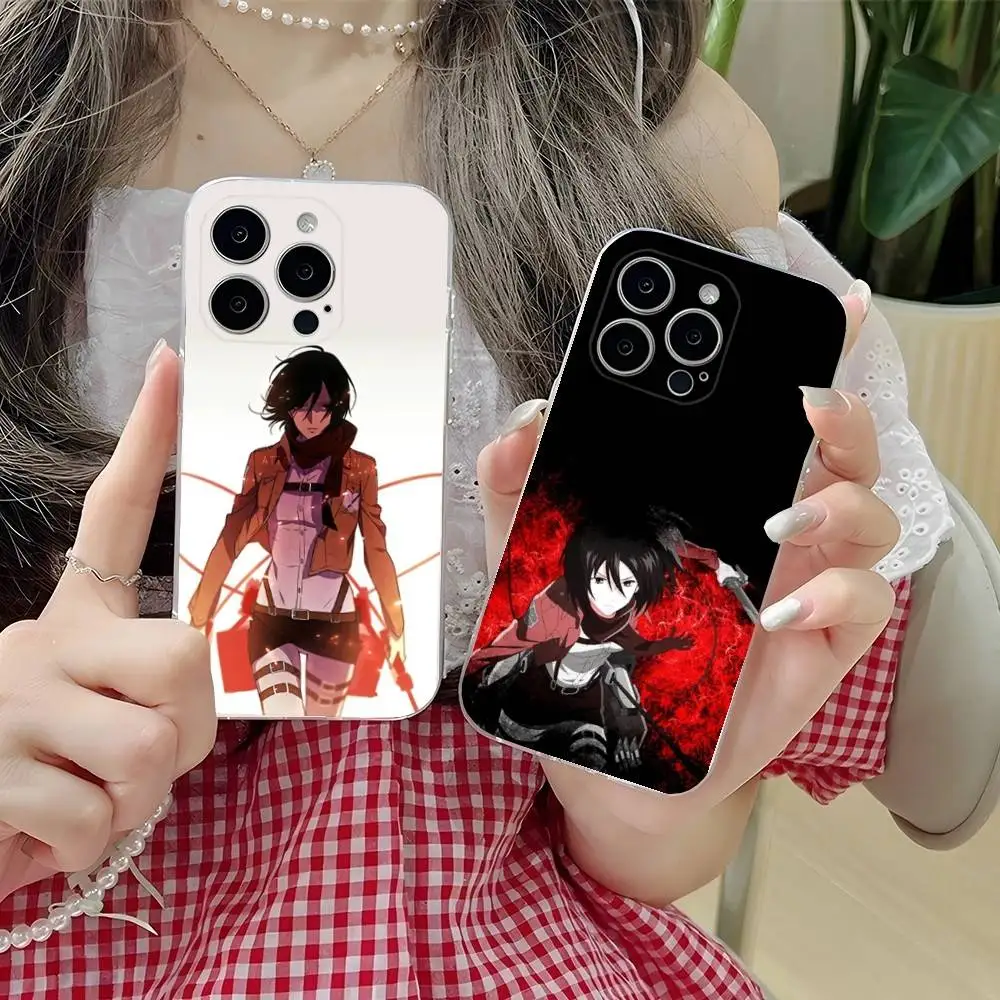 M-Mikasa Ackerman Phone Case For iPhone 16,15,14,13,12,11 Plus,Pro,Max,XR,XS,Plus,E,SE4,Mini Transparent Soft Cover
M-Mikasa Ackerman Phone Case For iPhone 16,15,14,13,12,11 Plus,Pro,Max,XR,XS,Plus,E,SE4,Mini Transparent Soft Cover