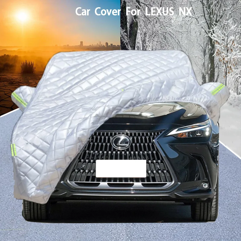 For LEXUS NX Car Cover Delivers Hail Protection, Scratch Guard, prevents paint Peeling Rain & Snow Resistance
For LEXUS NX Car Cover Delivers Hail Protection, Scratch Guard, prevents paint Peeling Rain & Snow Resistance