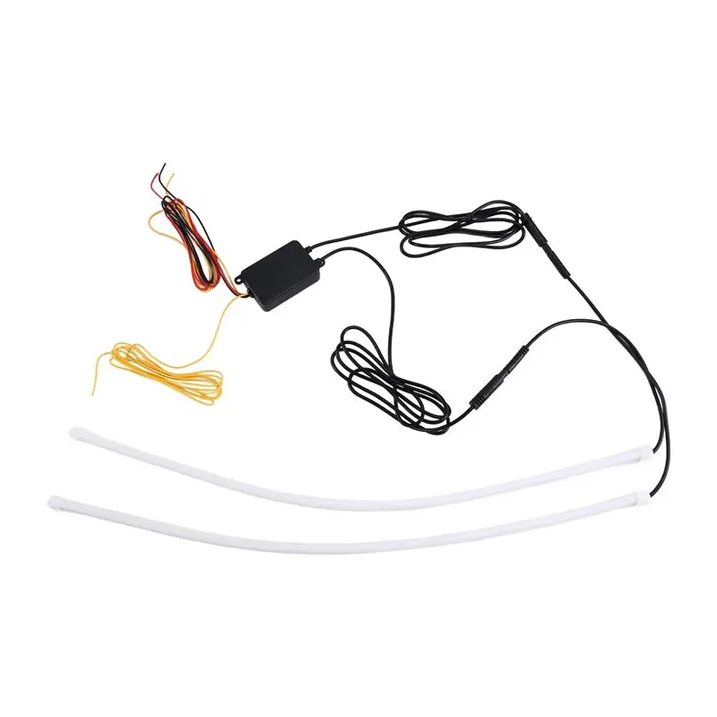 A30F-Car Led Strip Lights Sequential DRL Daytime Running Lights With Turn Signal With App Control
A30F-Car Led Strip Lights Sequential DRL Daytime Running Lights With Turn Signal With App Control