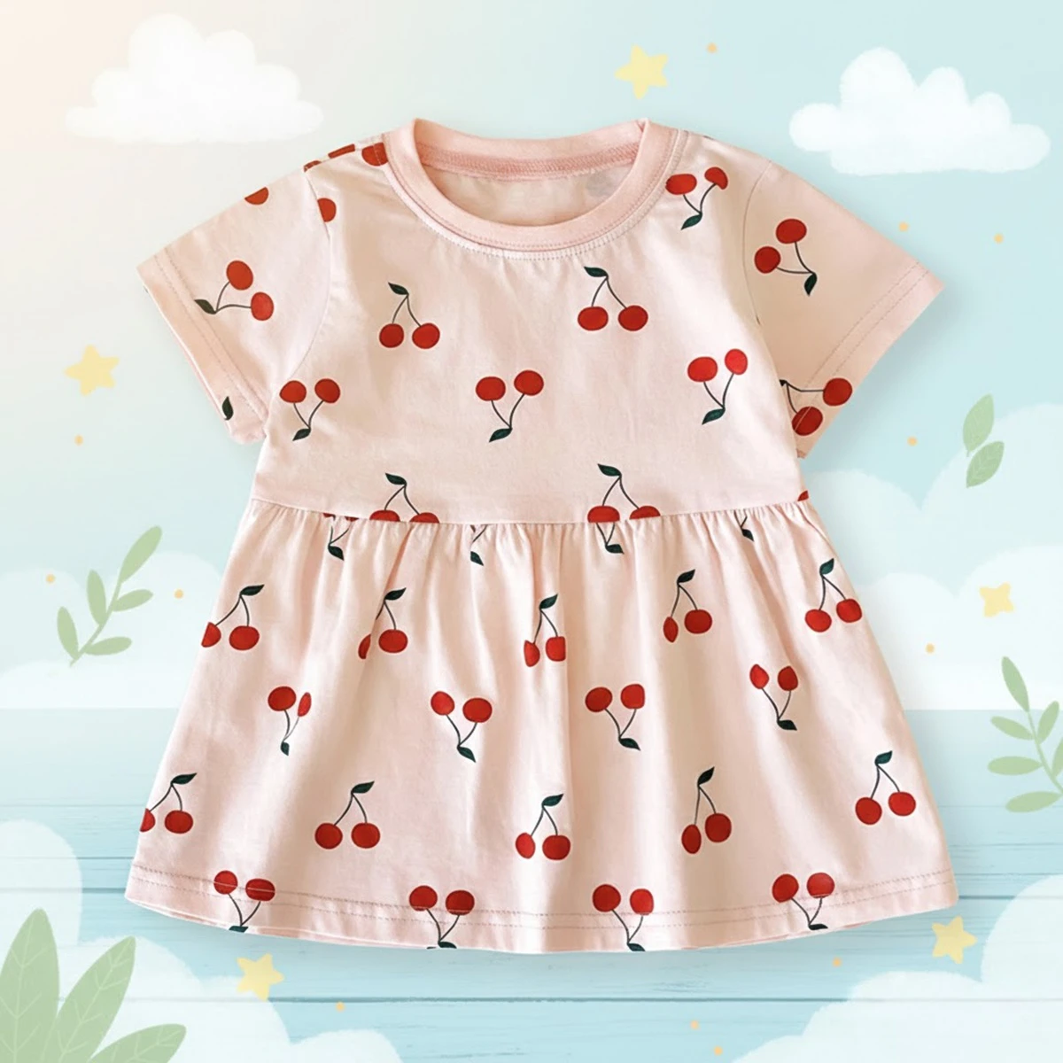 Cartoon Princess Dress Summer Cotton Baby Girls Dress Clothes Print
Cartoon Princess Dress Summer Cotton Baby Girls Dress Clothes Print