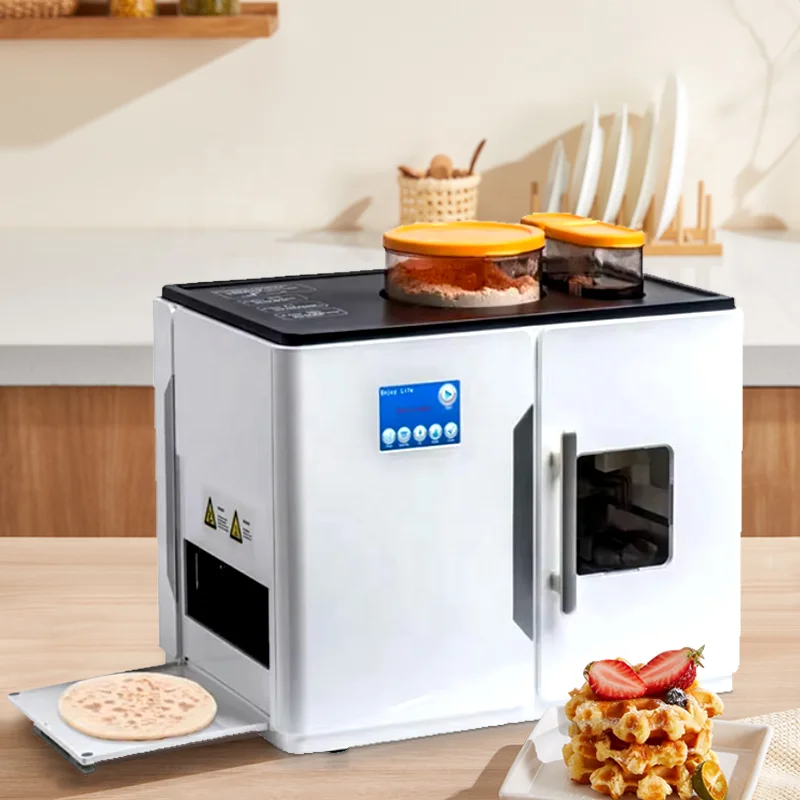 Fully Automatic Electric Flatbread Roti Maker Home Robot Chapati Tortilla Pancake Crepe Maker Plate Household Use
Fully Automatic Electric Flatbread Roti Maker Home Robot Chapati Tortilla Pancake Crepe Maker Plate Household Use