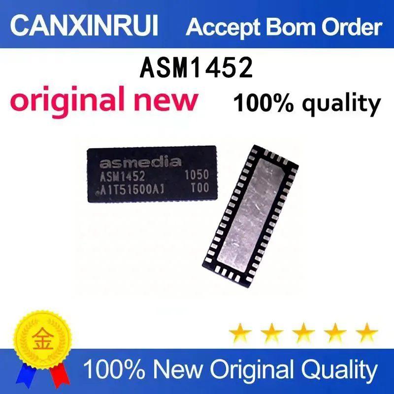 (5-100 PCS) ASM1452 1452 QFN42 brand new in stock
(5-100 PCS) ASM1452 1452 QFN42 brand new in stock