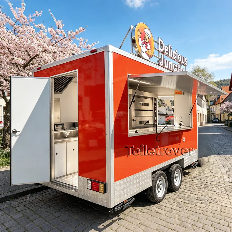 Light Outdoor Food Cart Street Lunch Kiosk Coffee Carts Mobile Food Trailer Food Truck Manufacturing for Outdoor Use
Light Outdoor Food Cart Street Lunch Kiosk Coffee Carts Mobile Food Trailer Food Truck Manufacturing for Outdoor Use