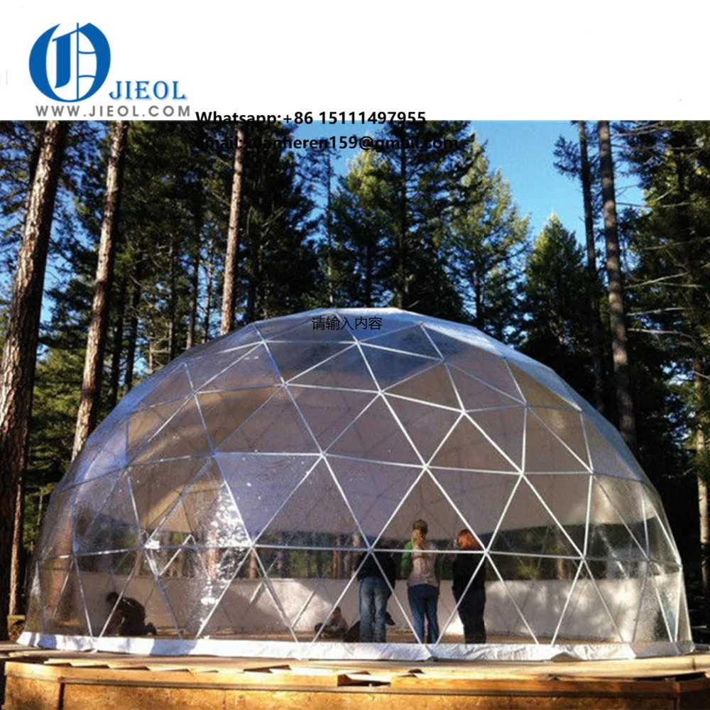 New Design Beautiful Geodesic Dome Kit for Family Camping
New Design Beautiful Geodesic Dome Kit for Family Camping