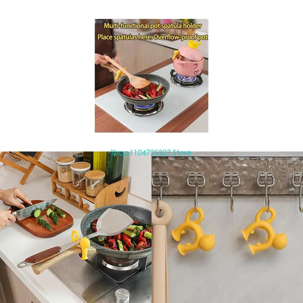 D8KF Многофункциональная кухонная форма для кошек, силиконовая подставка для ложки, экономия места, защита от разливов, для для
D8KF Многофункциональная кухонная форма для кошек, силиконовая подставка для ложки, экономия места, защита от разливов, для для