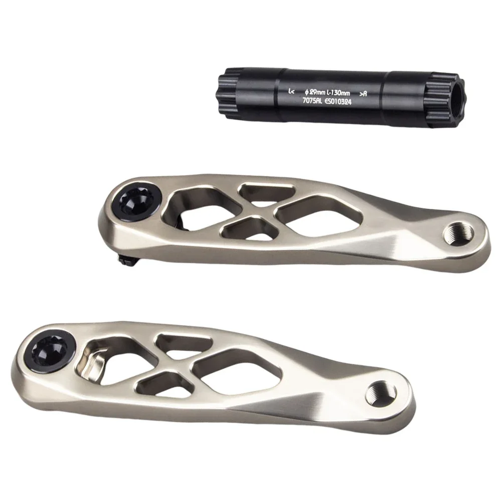 Al7075 Crank Bike Crank Set Electric Biking Easy Installation Precision-cut Square Holes Fit For 68mm/73mm Bottom Bracket
Al7075 Crank Bike Crank Set Electric Biking Easy Installation Precision-cut Square Holes Fit For 68mm/73mm Bottom Bracket