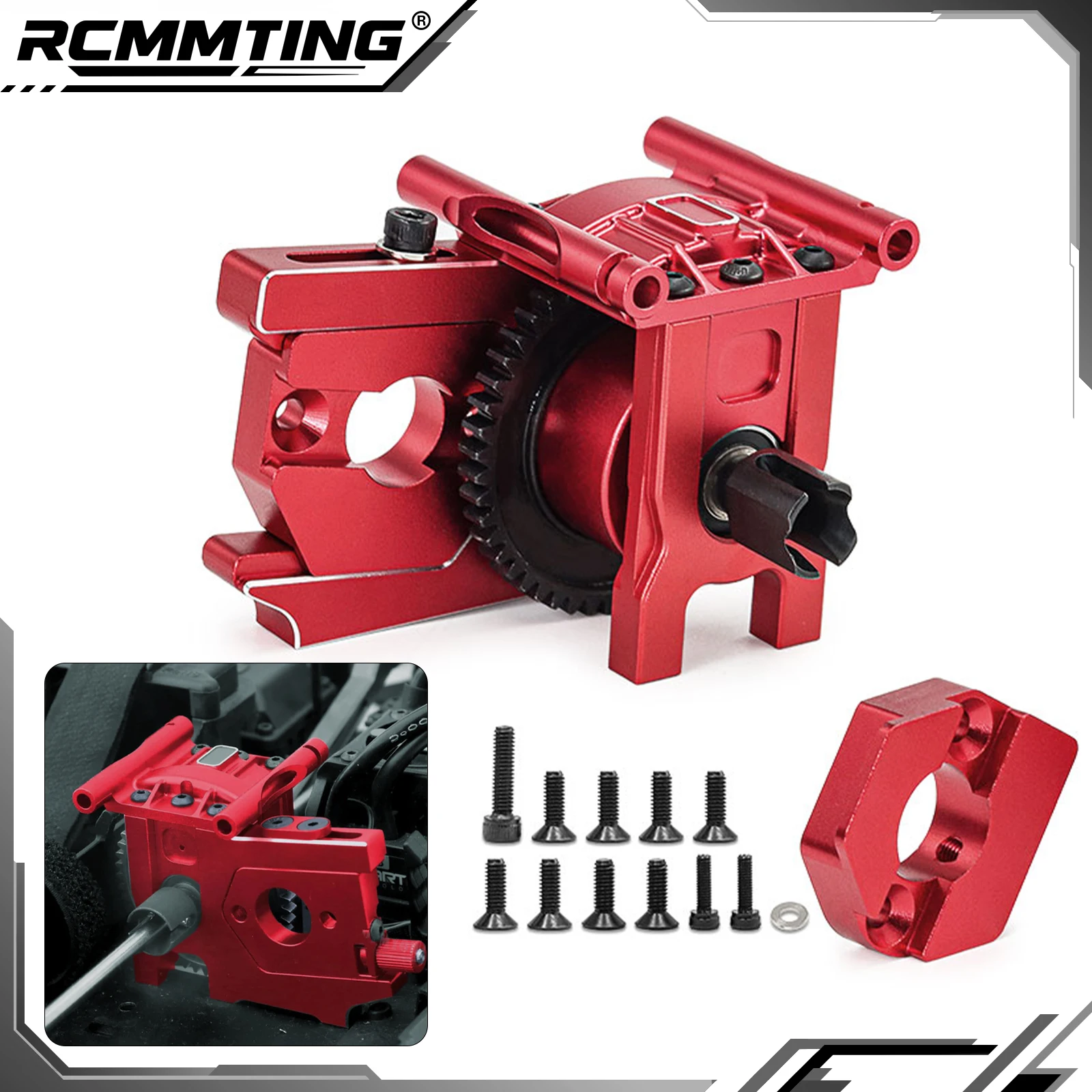 RCMMING 50T Center Diff Upgrade Set for ARRMA 1/8 Typhon/Kraton/Outcast/Taliotn 6S BLX Steel Diff Mount & Cover+50T Differential
RCMMING 50T Center Diff Upgrade Set for ARRMA 1/8 Typhon/Kraton/Outcast/Taliotn 6S BLX Steel Diff Mount & Cover+50T Differential