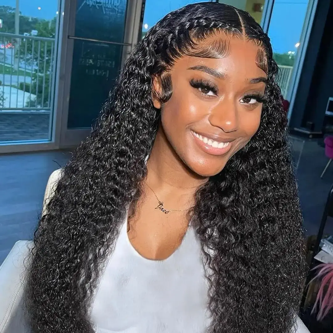 13x6 HD Transparent Lace Frontal Deep Wave Frontal Wig Lace Front Wig Human Hair 360 Lace Wigs Human Hair Pre Plucked For Women
13x6 HD Transparent Lace Frontal Deep Wave Frontal Wig Lace Front Wig Human Hair 360 Lace Wigs Human Hair Pre Plucked For Women