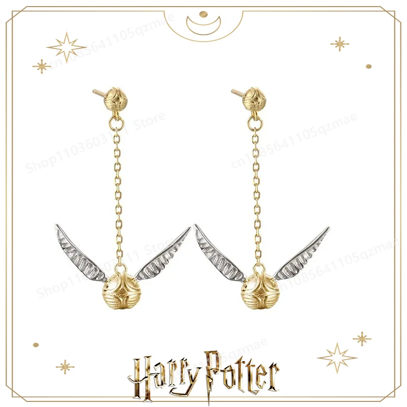 Harries Golden Snitch Eardrop Stud Earring Magic Academia Potter Pendant Earrings Trendy Earstud Accessories Girl Birthday Gift
Harries Golden Snitch Eardrop Stud Earring Magic Academia Potter Pendant Earrings Trendy Earstud Accessories Girl Birthday Gift